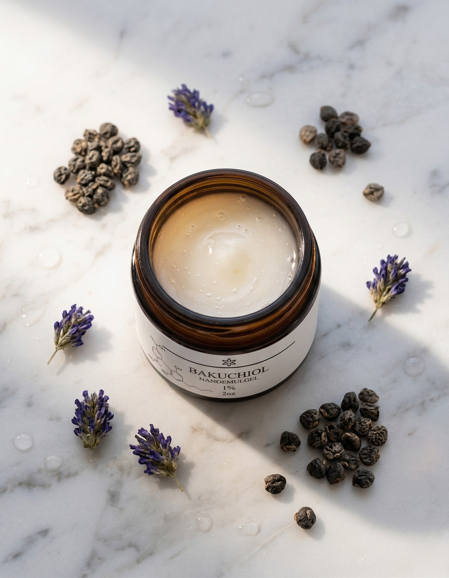 Bakuchiol Nanoemulgel 1%